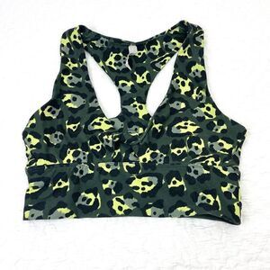 BUY 1 GET 1 FREE Sage collective green knot tie front sports bra small